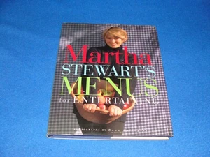 Martha Stewart's Menus for Entertaining Clarkson Potter/Publishers Copyright Mar - Imagen 1 de 24
