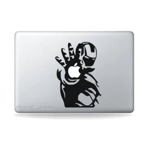Iron Man Apple Hand Macbook Vinyl Aufkleber Laptop Skin - Bild 1 von 1