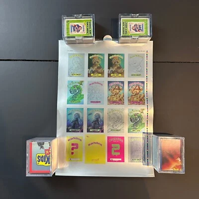 JUEGO DE 2 PÓSTERES WE ARE THE MISFITS BY DUSTY PIXELS Garbage Pail Kids Foto 1 de 4