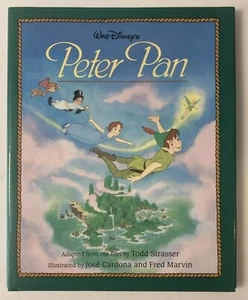 Walt Disney Peter Pan 1994 Hardcover w/DJ Disney Store Edition Disney Press MINT - Picture 1 of 23