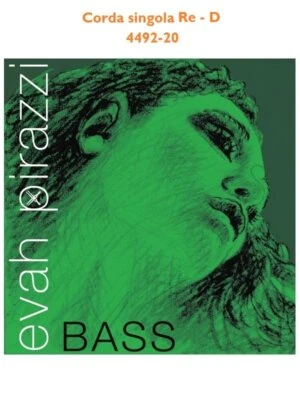 Corda singola contrabbasso 3/4 - Re - Pirastro Evah Pirazzi 4492 20 Orchestra - Imagen 1 de 2