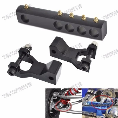 Kit de descenso negro para Yamaha Banshee 350 YFZ350 87-08, Warrior 350 YFM350X 87-04 Foto 1 de 4