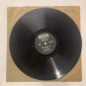 SOUL R&B ~ SAM COOKE ~ KEEN 404013 ~ YOU SEND ME ~ 78 rpm ~ HEAR ~ X 3114 - Picture 1 of 2