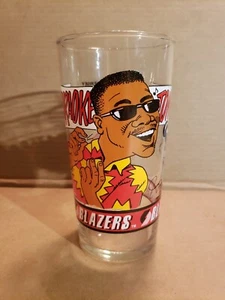 Vintage '92-'93Promo Jerome Kersey Portland Trail Blazers Dairy Queen Glas - Bild 1 von 4