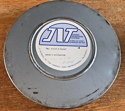 16mm Film - Bread & Butterflies ~ Me, Myself & Maybe ~ 9" reel PBS educational Foto 1 de 4