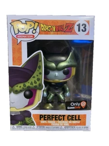Funko Pop Perfect Cell (metálico)! #13, exclusivo de GameStop - Dragon Ball Z, ¡nuevo! - Imagen 1 de 1