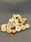 Lot Of Ancient Crystals Quartz Amulet Jewelry Beads Necklace From Han Dynasty