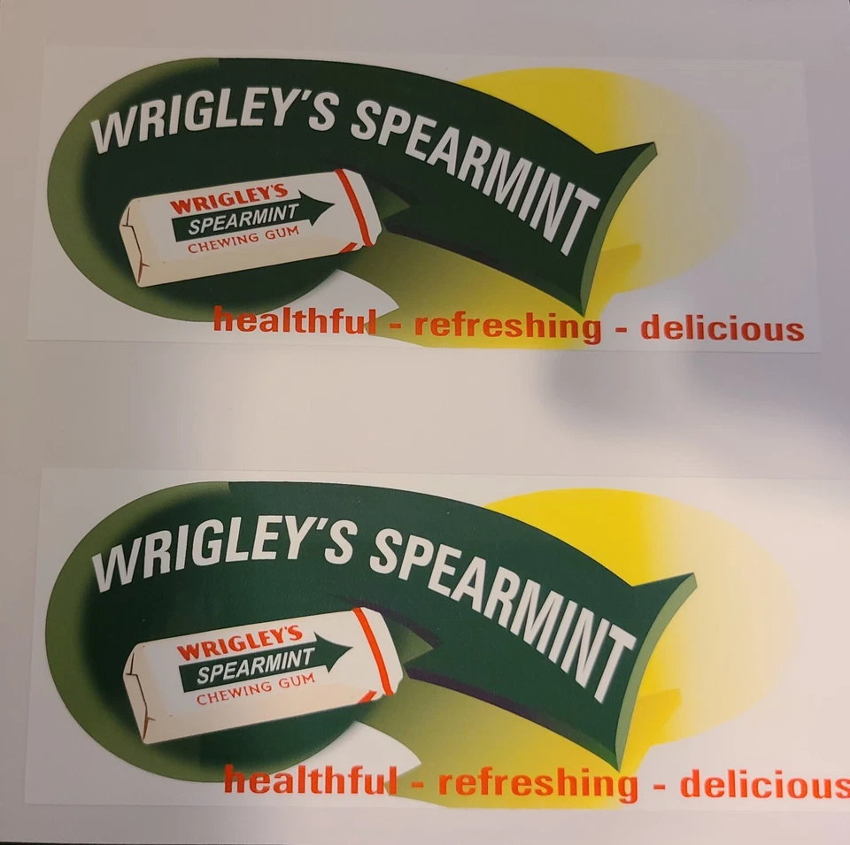 Buddy L  Spearmint Box Van of 2 VINYL PEEL AND STICK DECAL - Image 1 of 1
