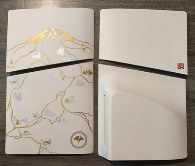 Placas frontales de cubierta Ghost Of Yotei edición disco PS5 Pro Foto 1 de 2