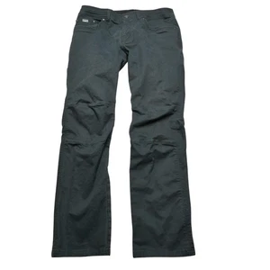 Kuhl Rebel Jeans Mens 36x34 Green Eurotwill Stretch Outdoor Hiking Pants Gusset - Picture 1 of 10