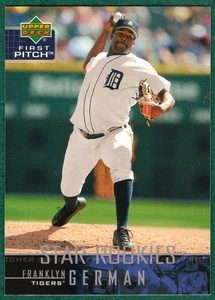 Franklyn German - 2004 Upper Deck First Pitch #28 - Star Rookies Baseball Card - Bild 1 von 2