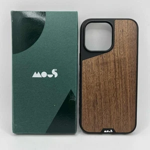 Mous Handyhülle für iPhone 14 Pro Max MagSafe Schutzhülle Stoßfest Walnuss - Bild 1 von 12
