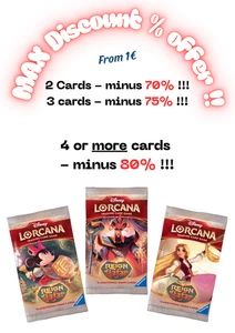 Disney Lorcana Reign of Jafar (Choose your card ) English - NM - Bild 1 von 92