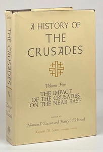 Norman P Zacour / History of the Crusades Volume Five The Impact 1st ed 1985 - Picture 1 of 2