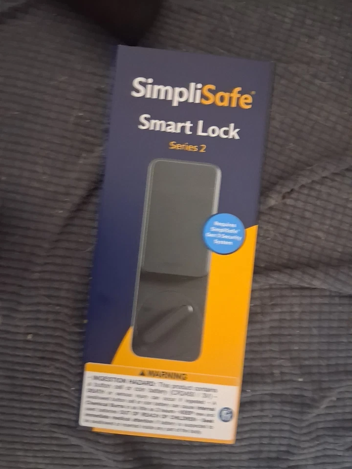 SimpliSafe Smart Lock Series 2 - Wi-Fi Enabled w/ App & Keypad New -BLACK - Image 1 of 1