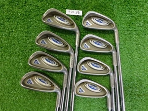 Ping G5 Irons 4-W & S CS-Lite Stiff Steel Midsize Grips Green Dot 2.25* Upright - Picture 1 of 11