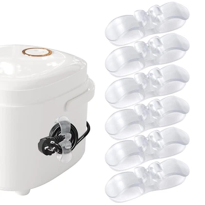 Kabelaufwickler Kabelaufroller Selbstklebend Kabel Organizer Kabelhalter Kabelcl - Bild 1 von 4