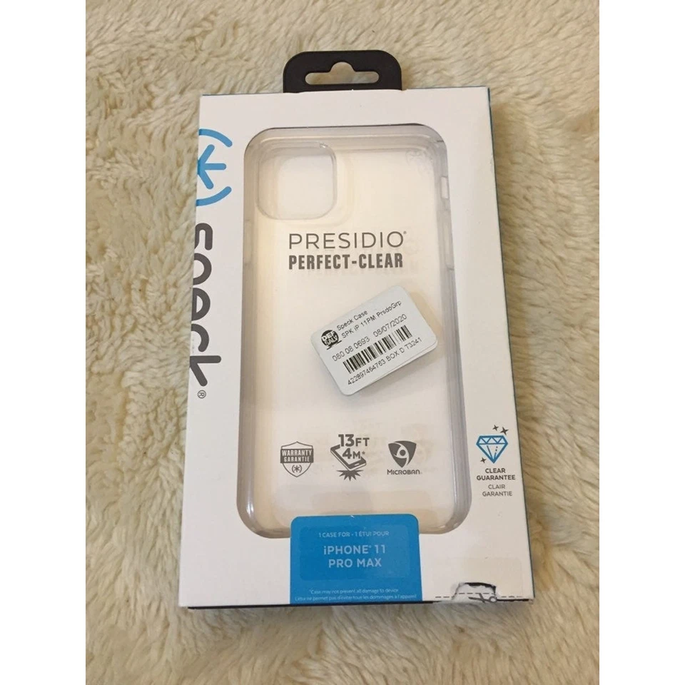 Funda Speck Apple iPhone 11 Pro Max Presidio Perfecto-Transparente Foto 1 de 2