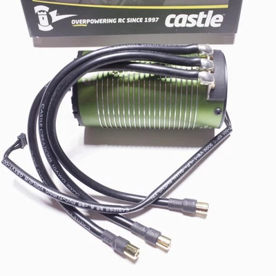Motor sin escobillas con sensor de 4 polos Castle Creations 1717 1Y - 1650Kv Foto 1 de 4
