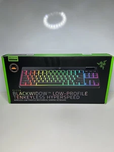 Razer BlackWidow V4 Tenkeyless Hyperspeed Mechanical Gaming Keyboard “Brand New” - Picture 1 of 3