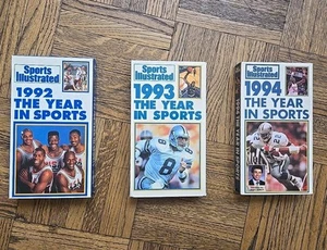 Sports Illustrated 1992 -1994 The Year In Sports VHS Michael Jordan Dream Team - Picture 1 of 5