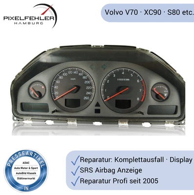 Volvo Speedometer S80 | Complete Failure Repair Instrument Cluster - Image 1 of 2