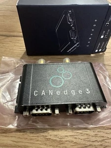 CANedge3: CAN Bus Data Logger - Black (SD + 32GB + GNSS/IMU) A1 - Picture 1 of 6