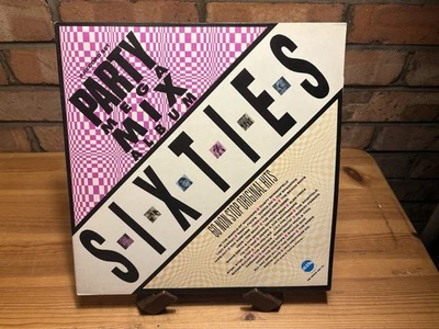 S-I-X-T-I-E-S - Party Mega Mix Vinyl Double LP 12" Album 60 Classic 60's EX EX - Image 1 of 4