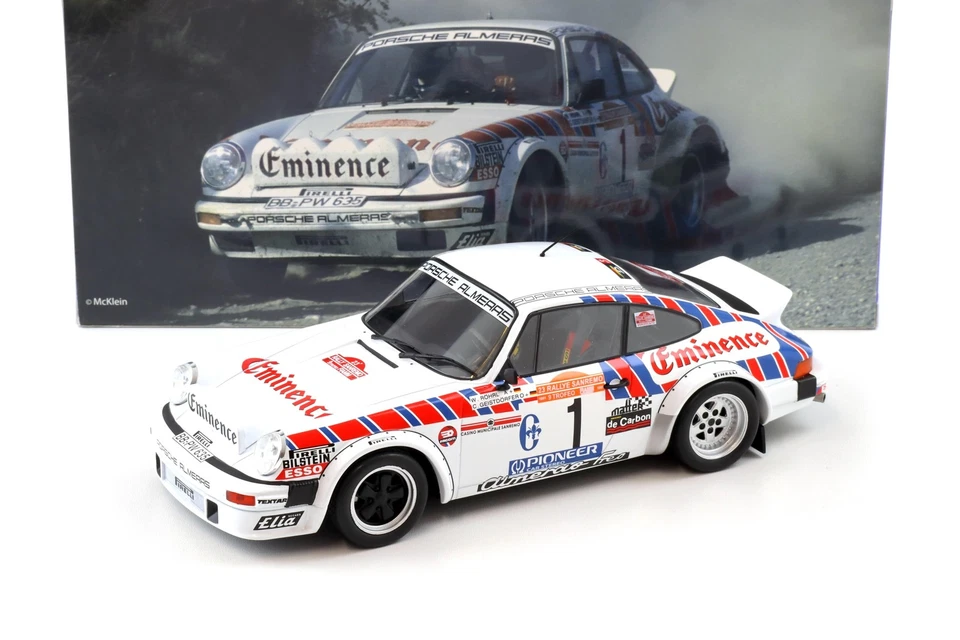 1:18 WERK83 Porsche 911 SC Gr.4 #1 Rallye San Remo 1981 Röhrl/ Geistdörfer - Immagine 1 di 4