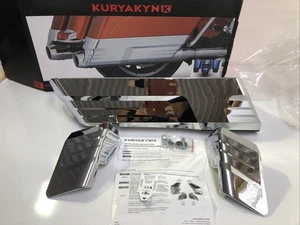 KURYAKYN Saddlebag Extension(1) Chrome ￼ for 14+ HARLEY-DAVIDSON 7190 - Picture 1 of 14