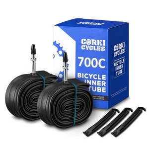 Cycles 700c Bike Tire Inner Tubes 700 x 35c 37c 38c 40c 42c 43c Presta Valve ... - Picture 1 of 7
