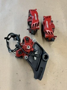 12-14 KAWASAKI NINJA ZX14R OEM RIGHT LEFT FRONT BRAKE CALIPER SET PAIR #0197 - Picture 1 of 12