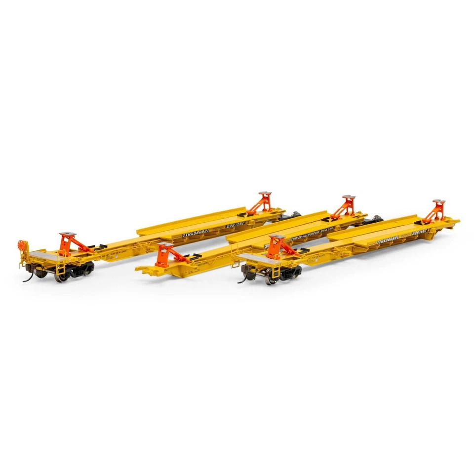 ATH15670 HO 57' Trinity Spine Car, TTRX #360821 (Set of 3) NIB  Save$$$ - Image 1 of 1
