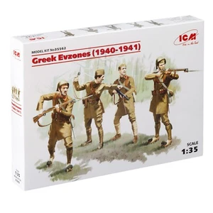 ICM 35562 Plastic model figures kit Scale 1:35 Greek Evzones (1940-1941) - Picture 1 of 8