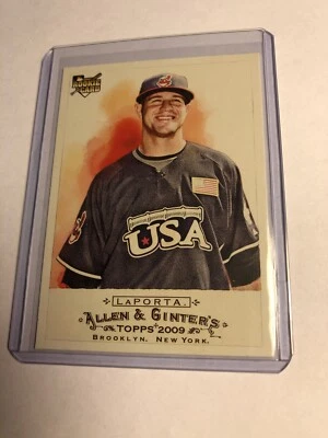 2009 Topps Allen & Ginter Rookie Matt LaPorta #328 RC SP - Image 1 of 2