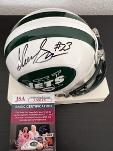 Shonn Greene Autographed Authentic Mini Helmet New York Jets JSA