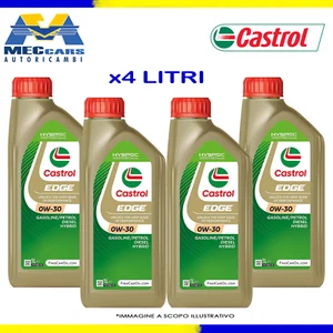 CASTROL EDGE 0W30 OLIO MOTORE LUBRIFICANTE SINTETICO ACEA C3 LL 04 RN 0710 4 LT - Foto 1 di 4