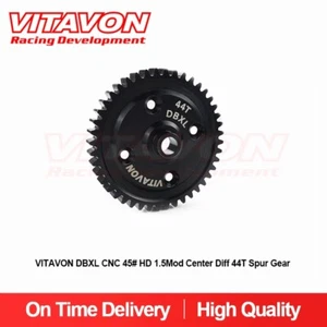 VITAVON DBXL E2.0 DBXL GAS CNC 45# HD 1.5Mod Centro Diff 44T Engranaje de pista - Imagen 1 de 4
