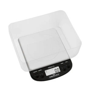 On Balance IS-5KG-BK Intrepid Series Compact Bench Scale 5kg x 0.1g Weights Gram - Picture 1 of 5