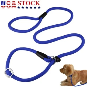 Guinzaglio da passeggio addestramento cane cucciolo corda cane guinzaglio forte nylon addestramento - Foto 1 di 12