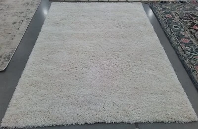 IVORY 5'-3" x 7'-6" Back Stain Rug, Reduced Price 1172766903 SG151-1212-5 - Image 1 of 4