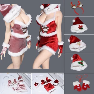 1:6 Female Christmas Outfit Clothes For 12" PH TBL JO Action Figure Body Toys - Picture 1 of 27