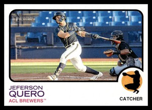 2022 Topps Heritage Minor League Jeferson Quero   167 ACL Brewers