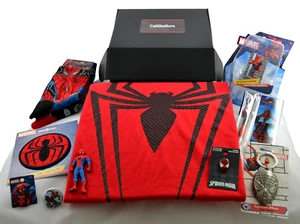 Camiseta con logotipo de Spider-Man auténtica camiseta gráfica de Marvel caja de regalo colección nueva con etiquetas - Imagen 1 de 11