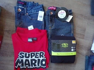 Boys Size 10/12 Wonderful Mixed Lot of Fall/Winter/Spring Clothes-New with Tags! - Picture 1 of 1