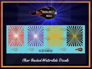 1/64 '55 Chevy Gasser Roof Top CUSTOM Decal SCR-0302E - Picture 1 of 4