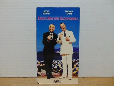 Dirty Rotten Scoundrels Steve Martin Michael Caine PG VHS Pre-Owned - Image 1 of 4