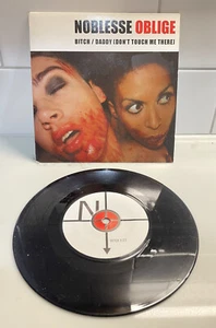 NOBLESSE OBLIGE - Bitch - 2-track 7" Vinyl Single - Electronic, Rock 2005 - Picture 1 of 8