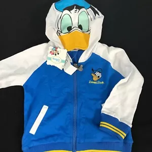 Disney Donald Duck Hooded Jacket Costume 1 - 2 Years NEW Coat - Picture 1 of 7