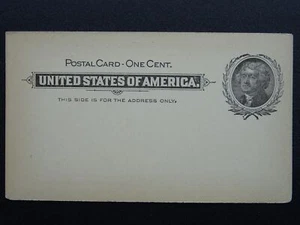 US POSTAL CARD 1 Cent THOMAS JEFFERSON c1890s Association of Medical Librarians - Picture 1 of 3
